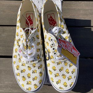 NEW VANS Authentic Peanuts Woodstock Bone Size Womens 9.5